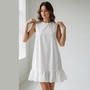 Cotton mini dress
